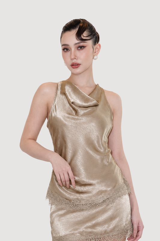 Calista Satin Set