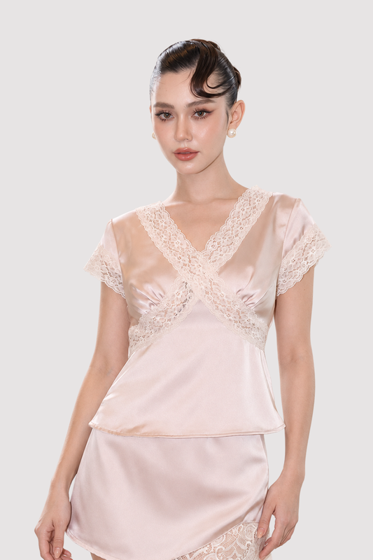 Evania Satin Set