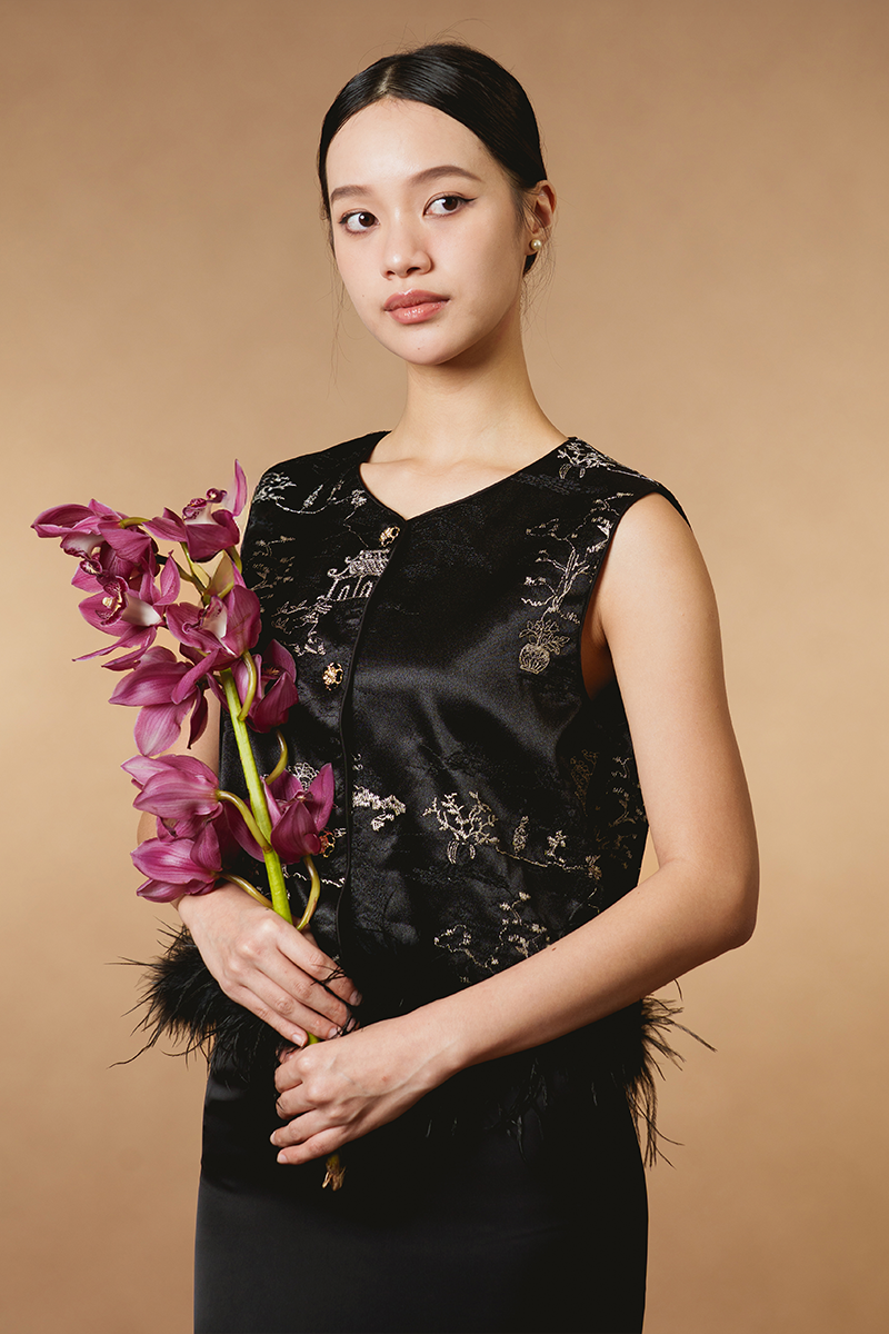 Midnight Orchid Top