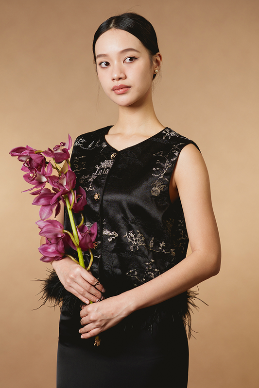Midnight Orchid Top