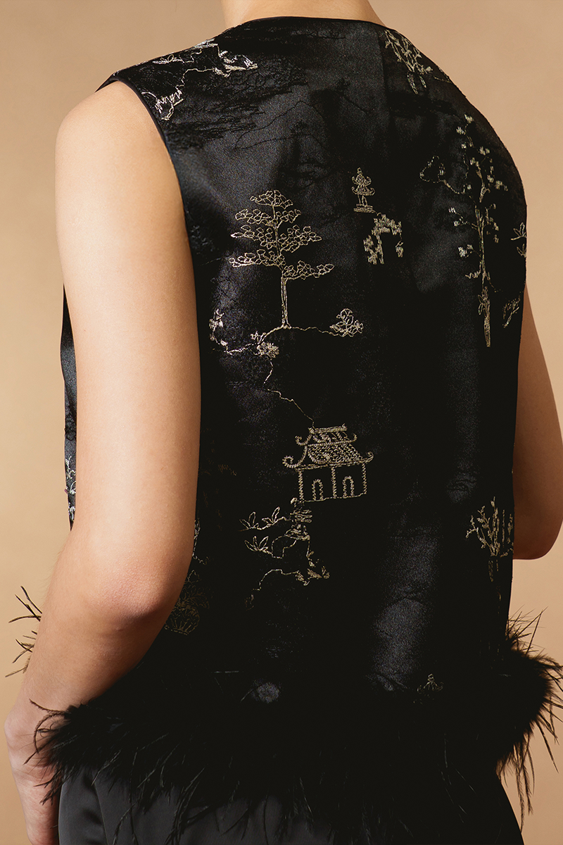 Midnight Orchid Top